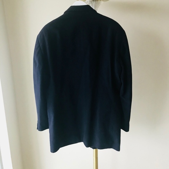 Giorgio Armani Navy Blue Suit Size 44 - Picture 7 of 8